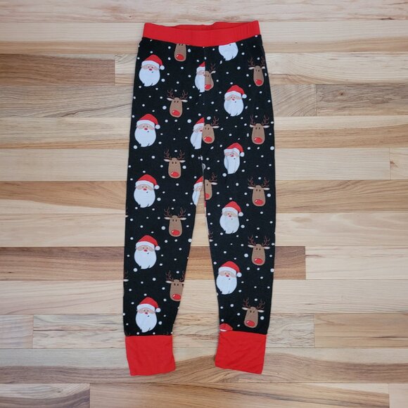 Bums & Roses UNISEX Santa And Reindeer BAMBOO Pajama Set Size 5/6y - Picture 6 of 8